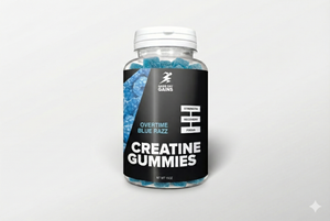 Creatine Gummies Overtime Blue Razz 90 ct